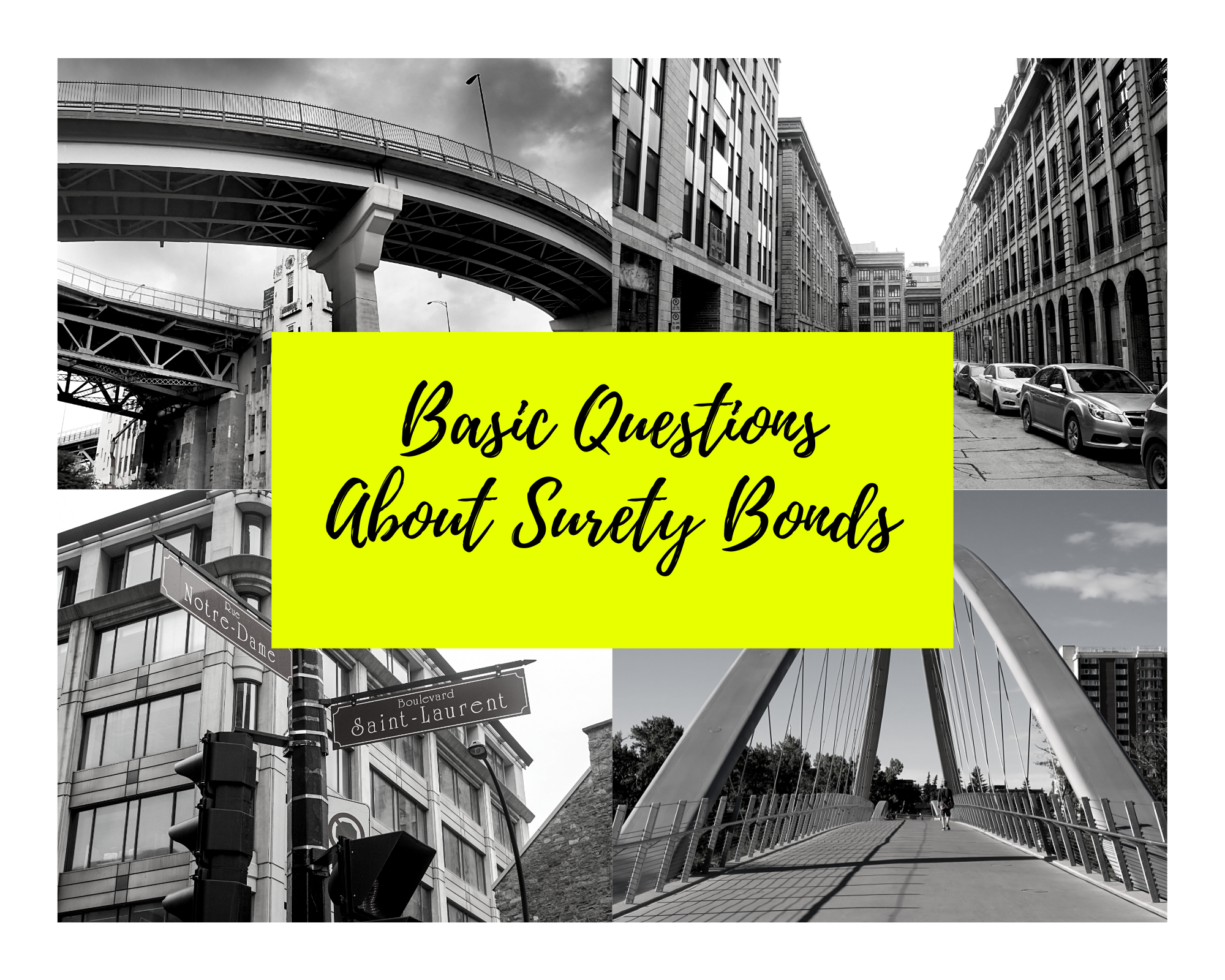 surety bonds - what is the definition of a surety bond - places in canada in black and white
