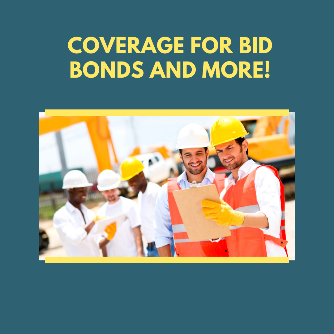 bid bonds - what is the purpose of a bid bond - contractors in dark green background