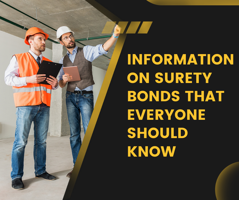 Surety Bond - what are the many forms of surety bond available, information on surety bonds that everyone should know - contractors inspecting the construction