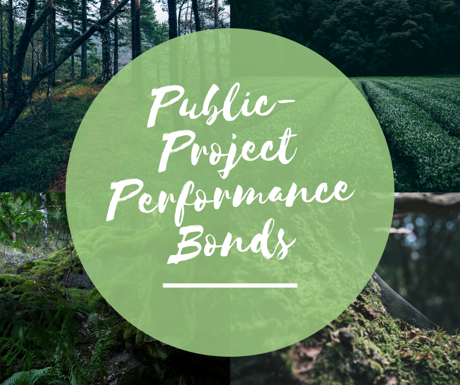 performance bond - what is a performance bond - forest in green circle text box
