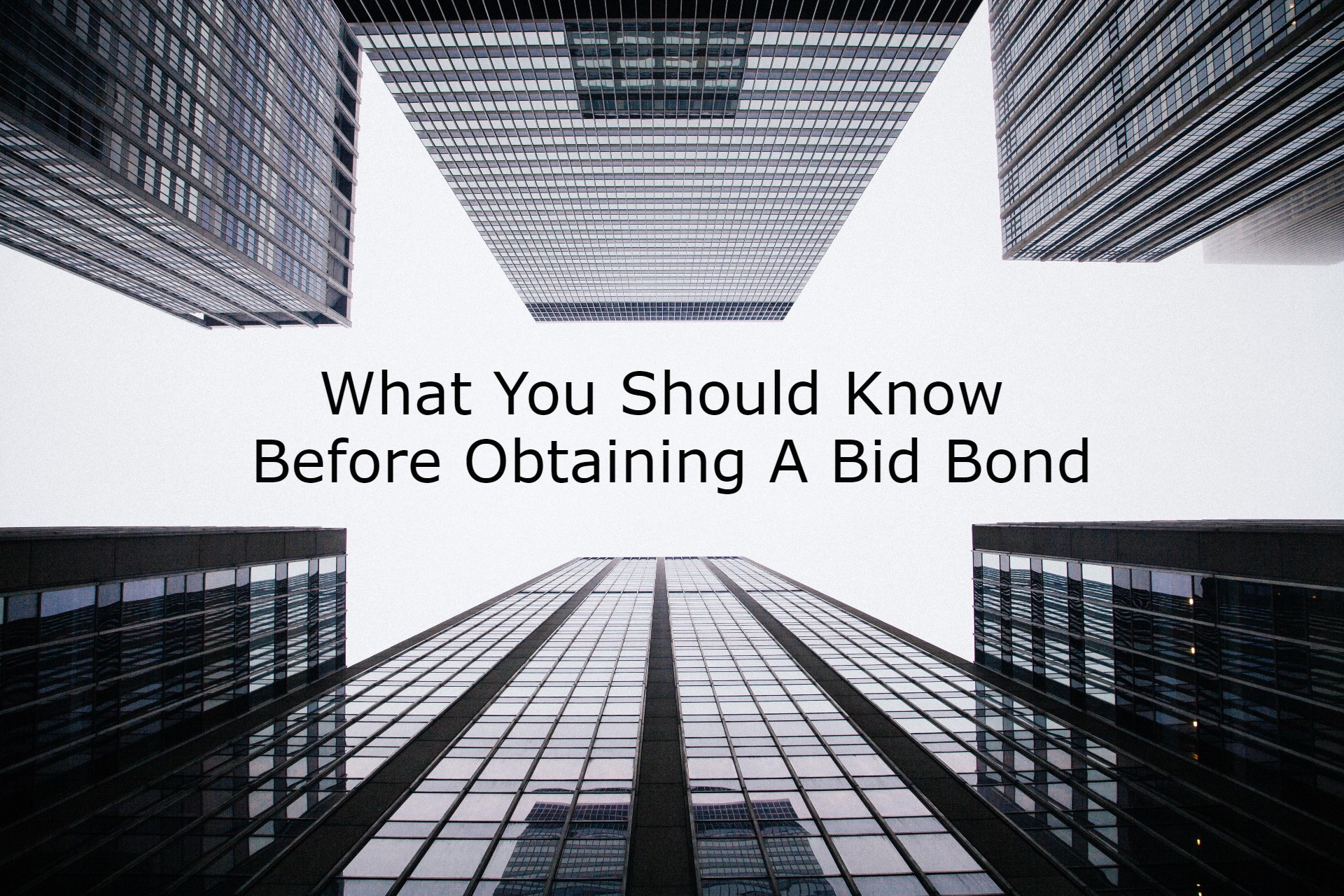 bid bonds - do you make monthly payments on bid bonds - buildings in black and white