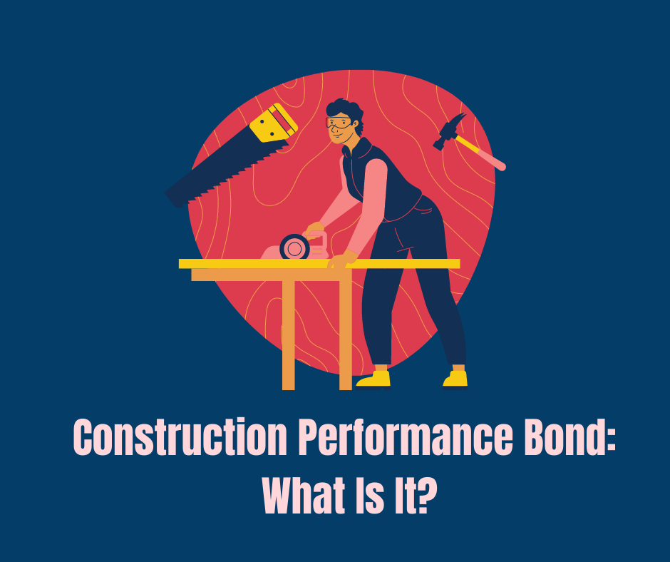 performance bond - who will purchase the construction performance bond - animated man cutting something