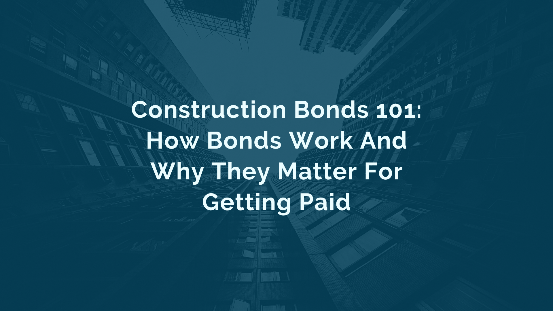 performance bond - How does a contractor’s bond work - buildings