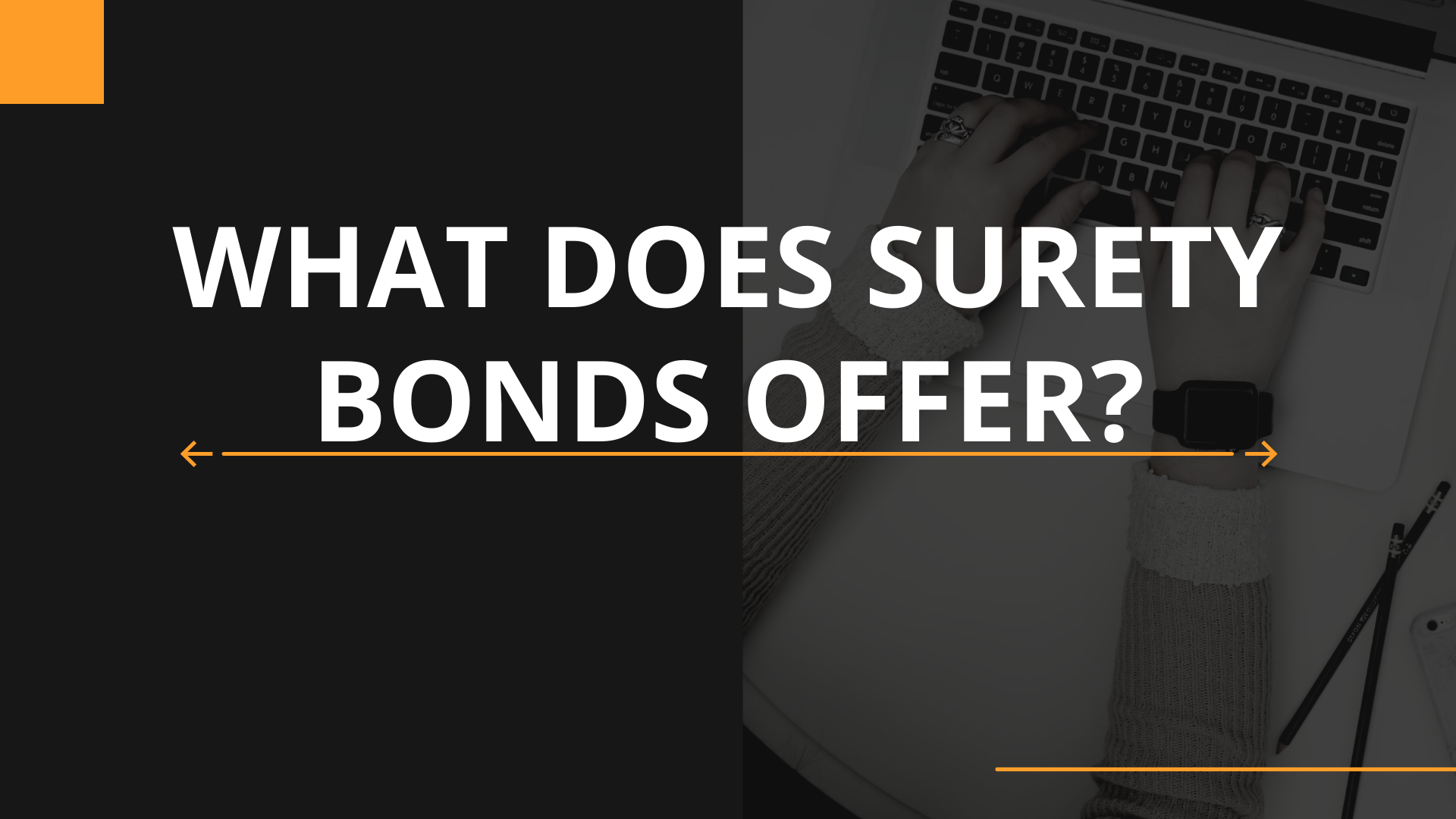 surety bond - Who may offer a surety bond - computer