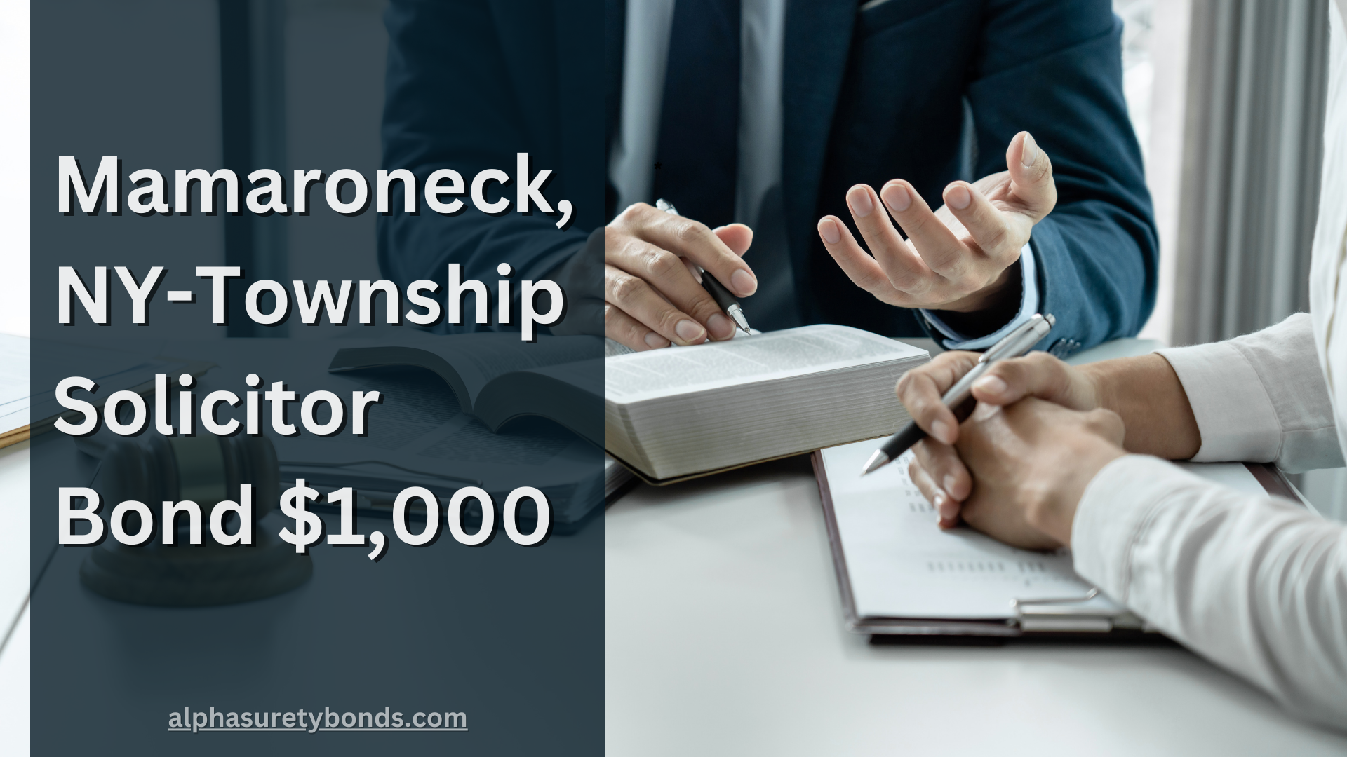 Mamaroneck, NY-Township Solicitor Bond $1,000