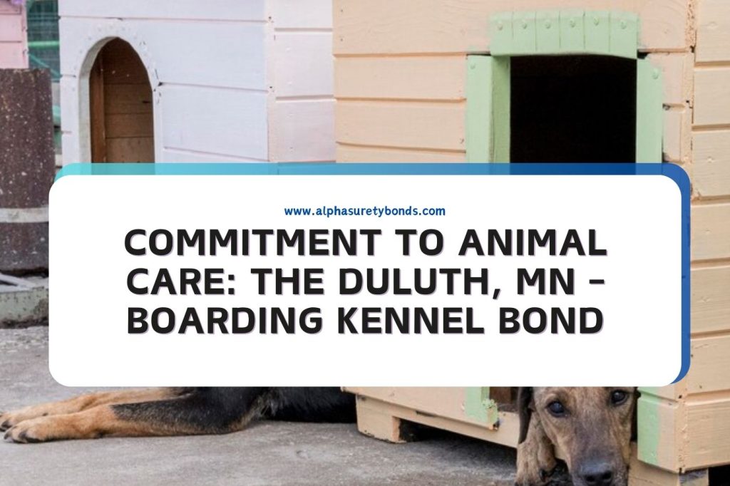 Commitment to Animal Care The Duluth, MN Boarding Kennel Bond