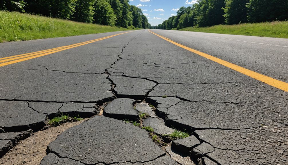 greene township road damage